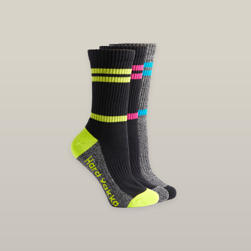 WOMENS CREW 3 PACK
