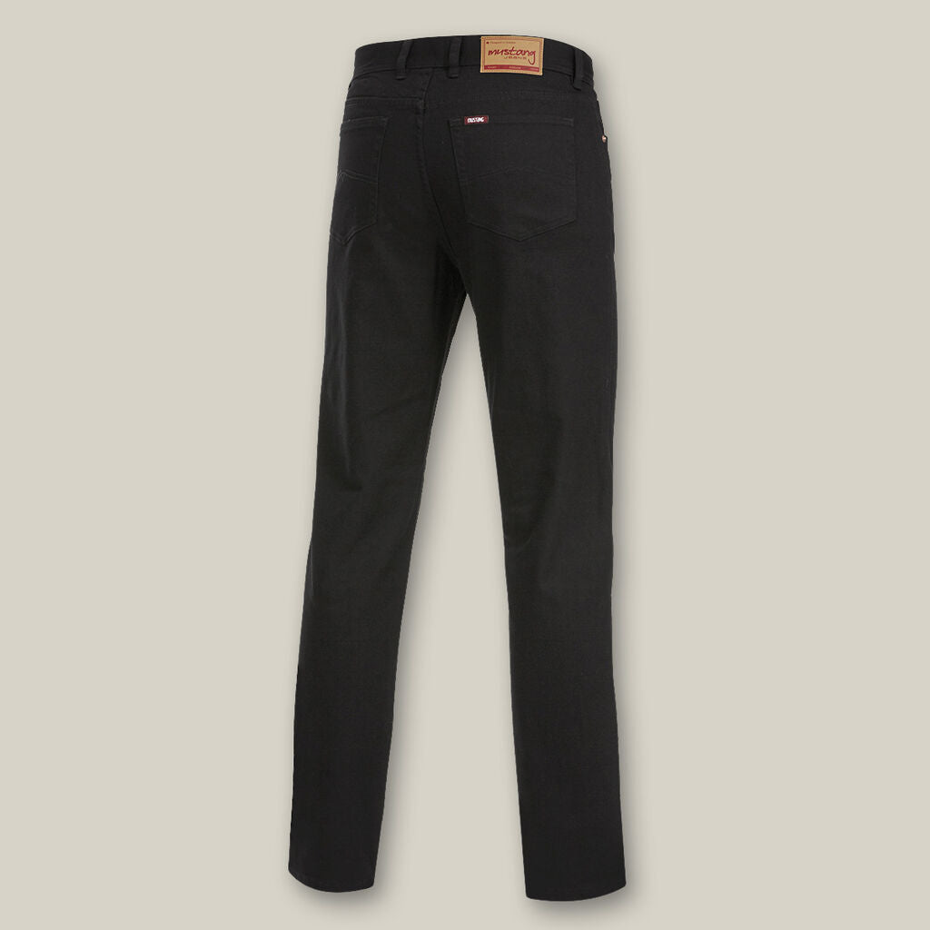 Hard Yakka Mustang Regular Fit Stretch Work Jean Black - Y43246