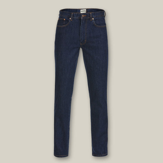 Hard Yakka Mustang Regular Fit Stretch Work Jean Indigo - Y43247