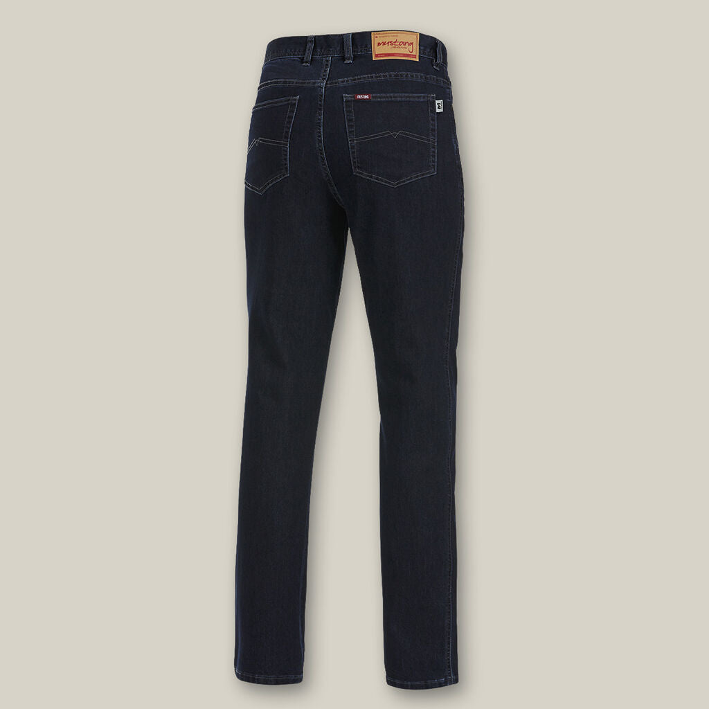 Hard Yakka Mustang Regular Fit Stretch Work Jean Black - Y43434