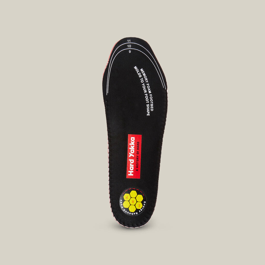 Hard Yakka Hy Erp Footbed Memory Foam Insoles - Y60178