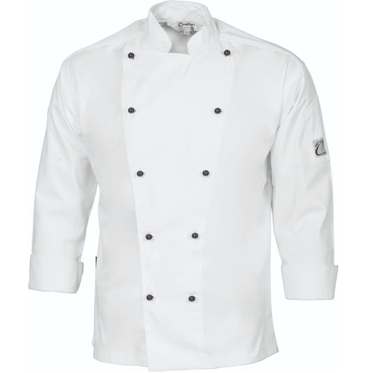 DNC Cool Breeze Cotton Long Sleeve Chef Jacket - 1104