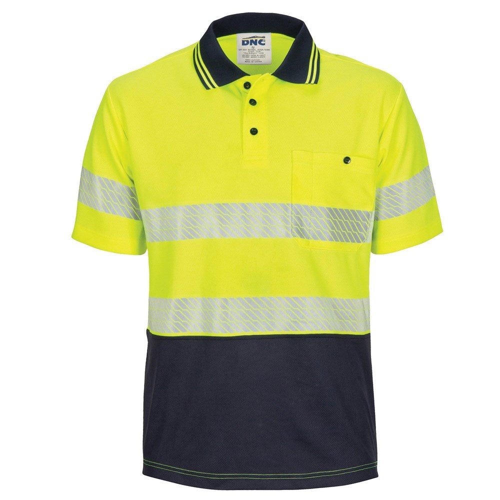 DNC SegmentTaped Micromesh Polo S/S - 3511
