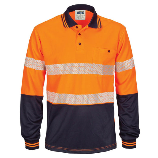 DNC SegmentTaped Micromesh Polo L/S - 3513