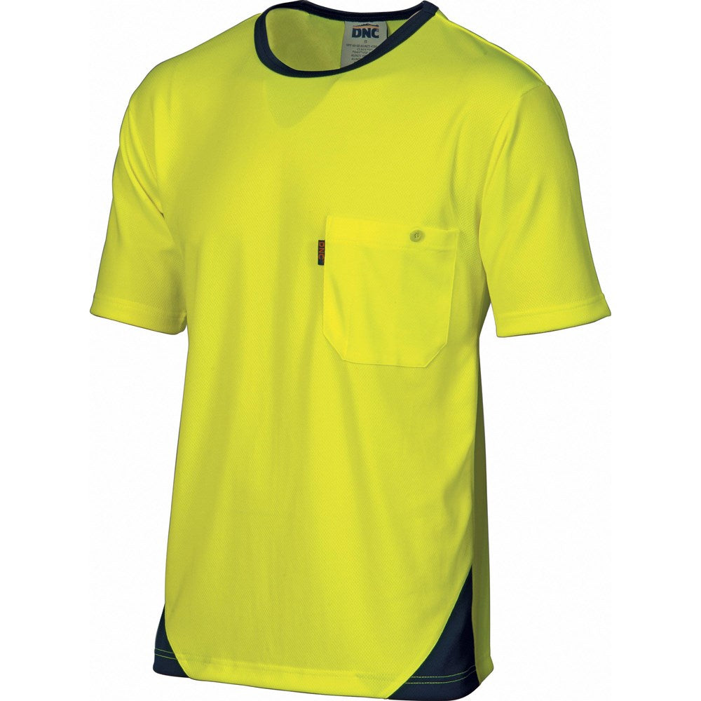 DNC HiViz Action Micromesh Tee S/S