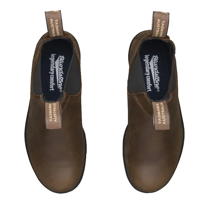 Blundstone Antique Brown Elastic Side Boot 1609 | The Boot Shed