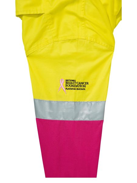 Bisley Taped Hi Vis Cool Lightweight Two Tone Long Sleeve Mens Shirt - BS6696T