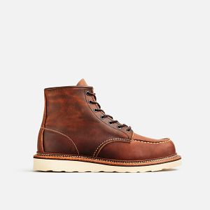 Redwing Moc Toe 6-inch, Copper Rough & Tough 1907 | The Boot Shed