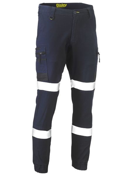 Bisley Flex & Move Taped Stretch Cuffed Cargo Pants - BPC6334T