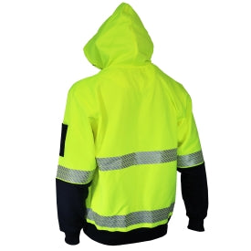 DNC HiVis Segmented Tape Full Zip Hoodie - 3530