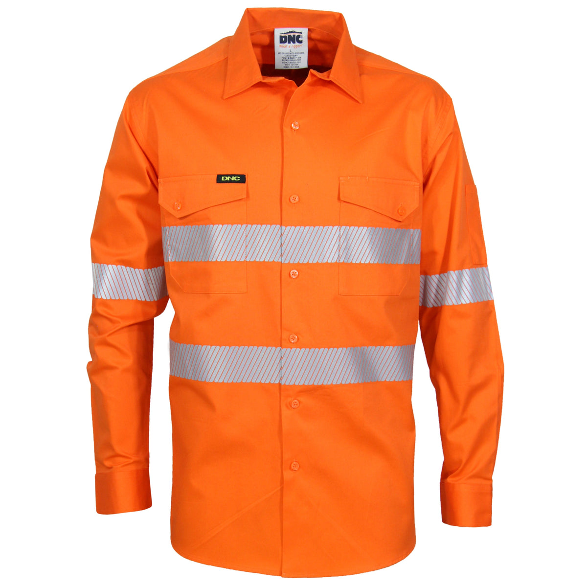 DNC HiVis Segment Taped Coolight Shirt - 3647