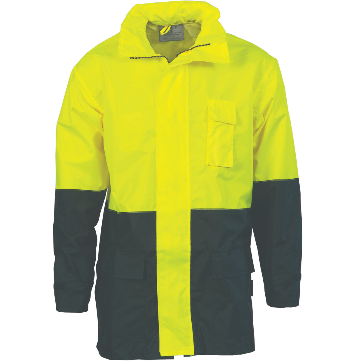 DNC HiVis Lightweight Rain Jacket - 3877