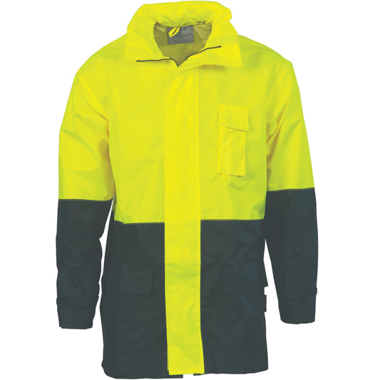 DNC HiVis Lightweight Rain Jacket - 3877