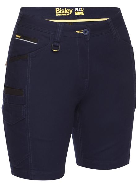 Bisley Womens Flex & Move Cargo Shorts - BSHL1044
