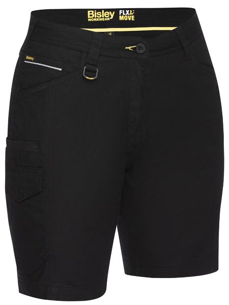 Bisley Womens Flex & Move Cargo Shorts - BSHL1044