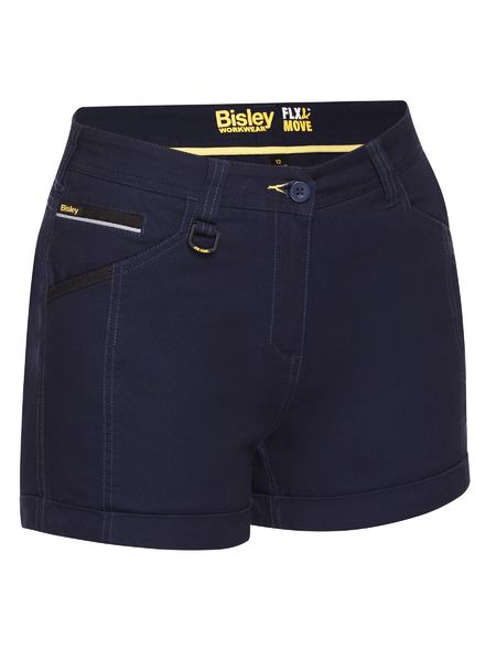 Bisley Womens Flex & Move Short Shorts - BSHL1045