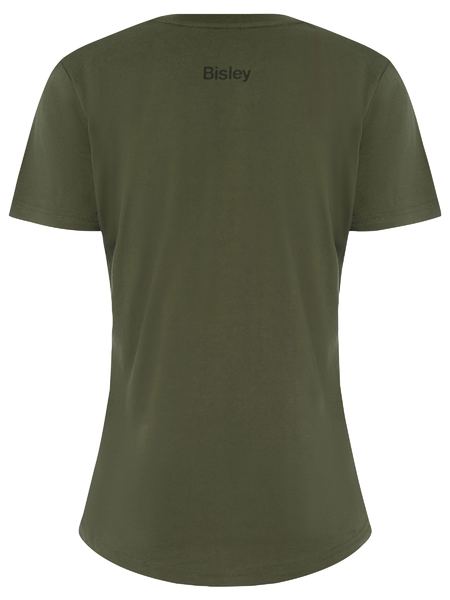 Bisley Womens Cotton Logo Tee - BKTL064