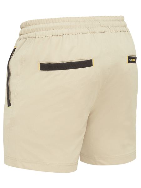 Bisley Flex & Move Four-Way Stretch Elastic Waist Shorts - BSH1331