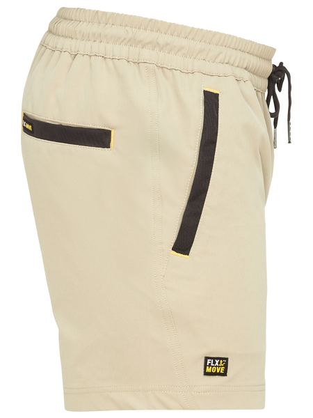 Bisley Flex & Move Four-Way Stretch Elastic Waist Shorts - BSH1331
