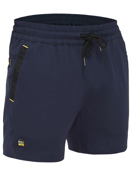 Bisley Flex & Move Four-Way Stretch Elastic Waist Shorts - BSH1331