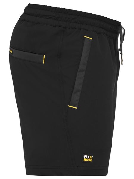 Bisley Flex & Move Four-Way Stretch Elastic Waist Shorts - BSH1331