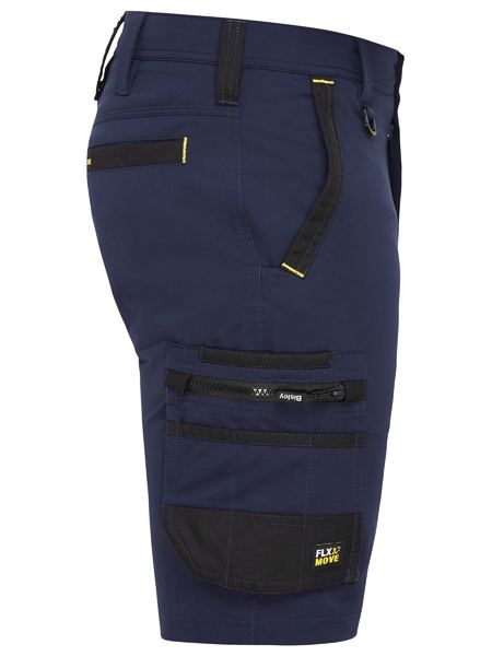 Bisley Flex & Move Four-Way Stretch Zip Cargo Short - BSHC1332