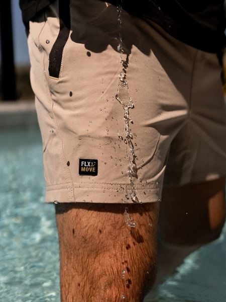 Bisley Flex & Move Four-Way Stretch Elastic Waist Shorts - BSH1331