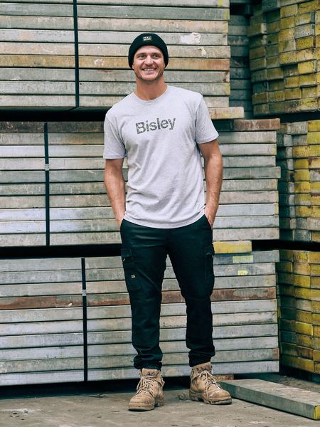 Bisley Flex & Move Stretch Denim Cargo Cuffed pants - BPC6335