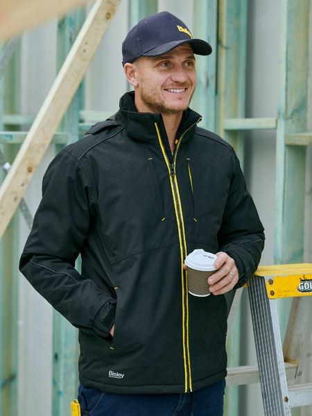 Bisley Flex & Move Heavy Duty Dobby Jacket - BJ6943