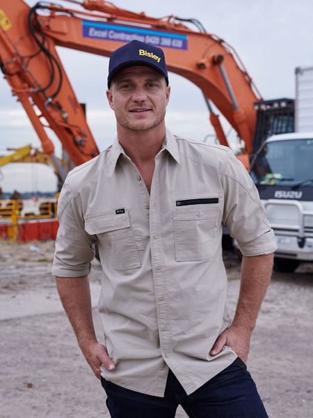 Bisley Flex & Move Utility Long Sleeve Work Shirt - BS6144