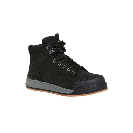 Hard Yakka 3056 Lace Up & Side Zip Steel Toe Safety Boot Black - Y60201