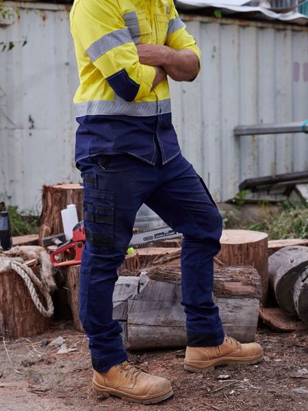 Bisley Flex & Move Stretch Cuffed Cargo Pants - BPC6334