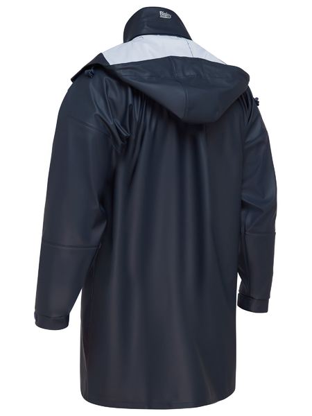 Bisley Unisex Stretch PU Rain Coat - BJ6835