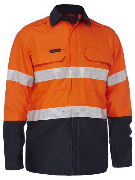 Bisley Mens Shirt Flame resistant(FR) Apex 160 Tape - BS8338T