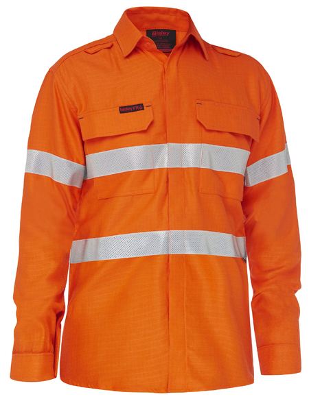 Bisley Mens Shirt Flame resistant (FR) Apex 160 Tape - BS8339T