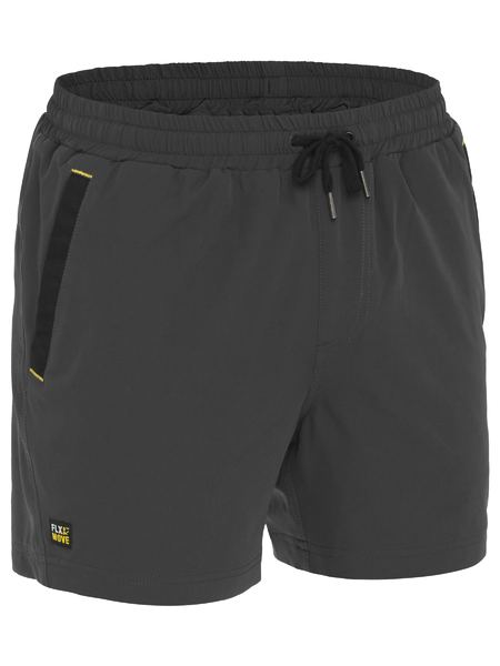 Bisley Flex & Move Four-Way Stretch Elastic Waist Shorts - BSH1331