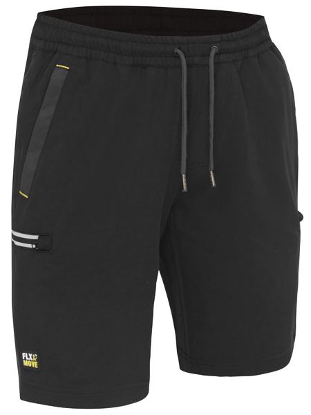 Bisley Flex & Move Four-Way Stretch Elastic Waist Cargo Shorts - BSHC1333