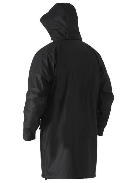 Bisley Unisex Stretch PU Rain Coat - BJ6835