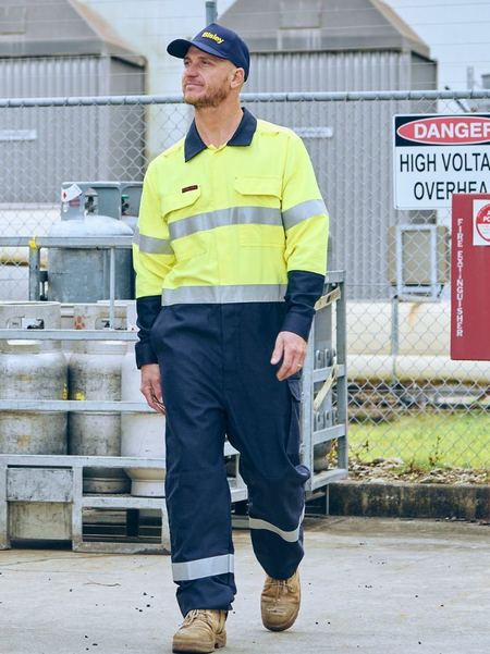 Bisley Unisex Flame resistant (FR) Overall Apex 185/240 Tape - BC8477T