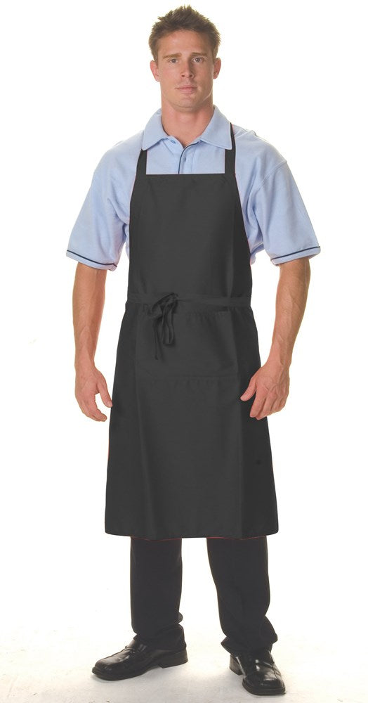 DNC Polyester/Cott Full Bib Pocket