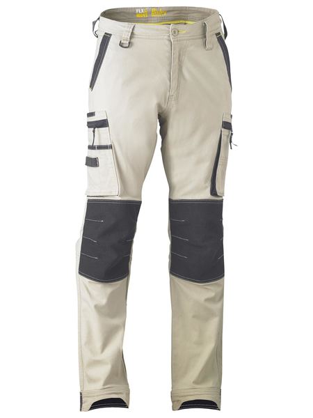 Bisley Flex & Move Stretch Utility Zip Unisex Cargo Pants - BPC6330