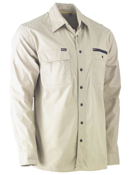 Bisley Flex & Move Utility Long Sleeve Work Shirt - BS6144