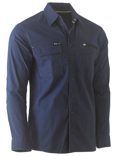 Bisley Flex & Move Utility Long Sleeve Work Shirt - BS6144