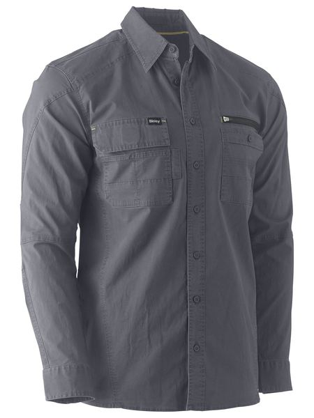 Bisley Flex & Move Utility Long Sleeve Work Shirt - BS6144