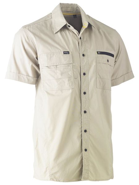 Bisley Flex & Move Utility Short Sleeve Work Shirt - BS1144