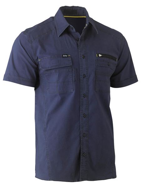 Bisley Flex & Move Utility Short Sleeve Work Shirt - BS1144