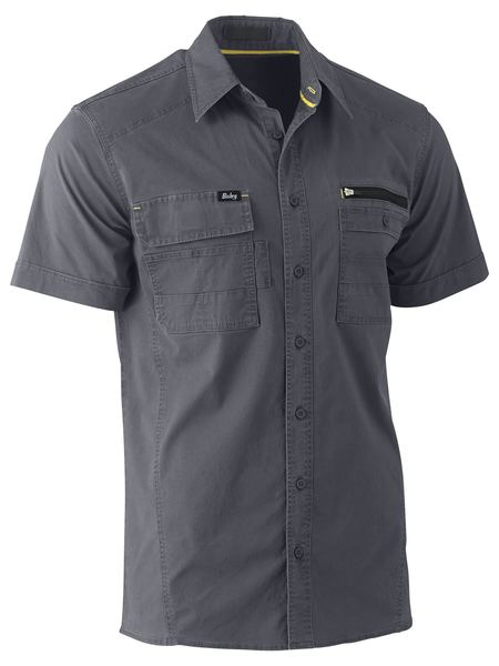 Bisley Flex & Move Utility Short Sleeve Work Shirt - BS1144