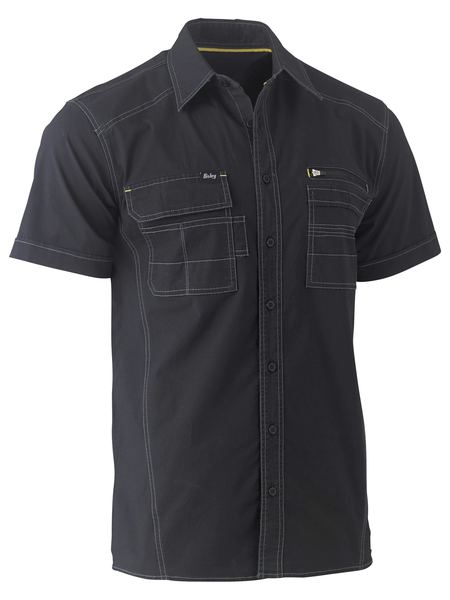 Bisley Flex & Move Utility Short Sleeve Work Shirt - BS1144