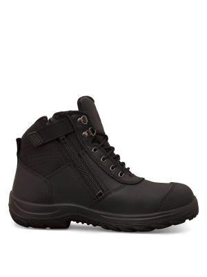 Oliver 34-660 Black Zip Sided Ankle Boot