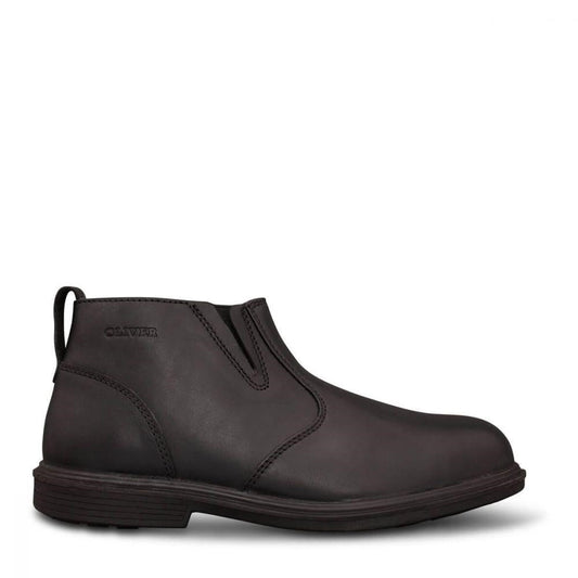 Oliver 38-265 Black Zip Side Boot